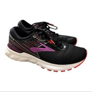 BROOKS ADRENALINE GTS 19 BLACK/PURPLE - WOMENS